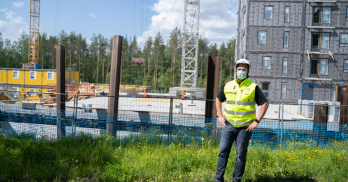 Turun Pääskynpesän kylpyhuoneet rakennettiin turvallisesti suoraan tehtaalla