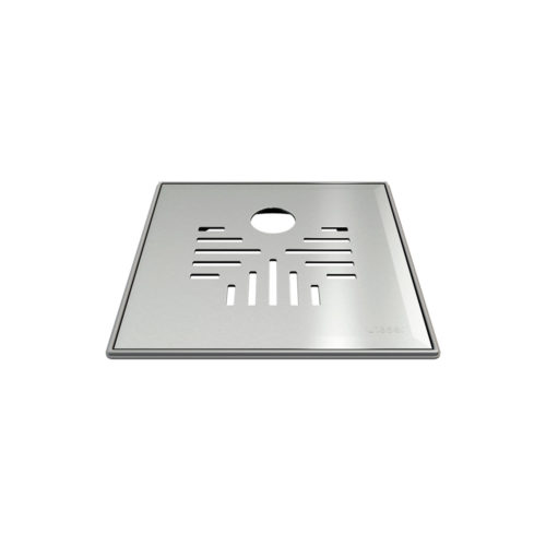 Vieser Classic+ grating with plastic frame 197×197 Ø32