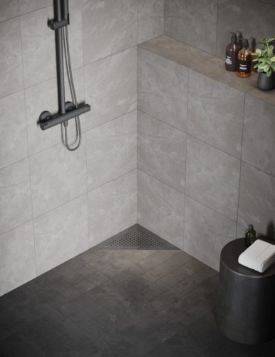 Vieser Corner Modern kansi teräskehyksellä