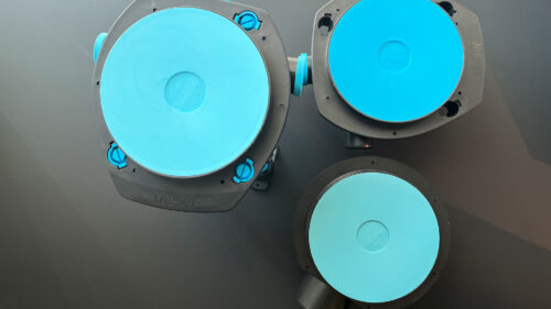 Product upgrade: Casting shield of recycled plastic 
